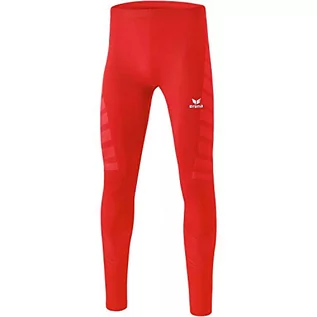 Legginsy - Erima męskie legginsy funkcyjne, długie czerwony czerwony L 2290701 - grafika 1