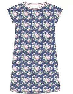 KOSZULA CORNETTE PD-167/293 BETTY (kolor jeans, rozmiar M) - Piżamy damskie - miniaturka - grafika 1