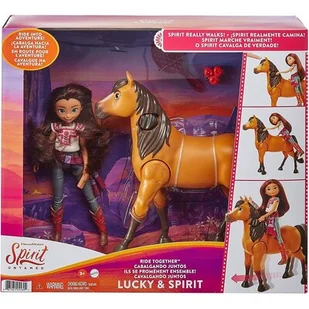 Mattel Spirit Magiczna przejażdżka # z wartością produktów powyżej 89zł! - Lalki dla dziewczynek - miniaturka - grafika 1