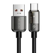 Kable - Kabel USB-C Mcdodo CA-3151, 6A, 1.8m (czarny) - miniaturka - grafika 1