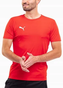 Koszulka Męska PUMA teamRISE T-shirt Bluzka Sportowa Wygodna roz. M - Koszulki męskie - miniaturka - grafika 1