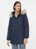 Kurtki damskie - ONLY Parka 15300633 Granatowy Regular Fit - miniaturka - grafika 1
