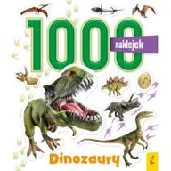 Kolorowanki, wyklejanki - Dinozaury. 1000 naklejek - miniaturka - grafika 1