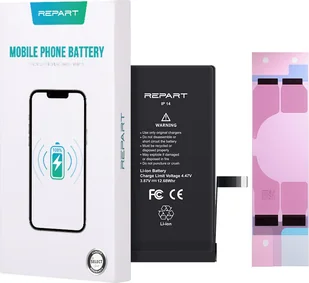 Bateria TRADEBIT REPART kompatybilna z Apple iPhone 14 - Li-Ion - 3279 mAh - Baterie do telefonów - miniaturka - grafika 1
