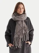 Apaszki i szaliki męskie - Calvin Klein Szalik Emblem Aop Brushed LV04D8072G Szary - miniaturka - grafika 1