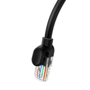 Kabel sieciowy Baseus Ethernet CAT5, 5m (czarny) - Kable miedziane - miniaturka - grafika 6
