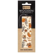 Zakładki do książek - Zakładka drewniana Kocie historie - miniaturka - grafika 1