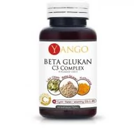 Suplementy naturalne - Yango Beta Glukan C3 Complex 60 kaps Yango 111D-5431A - miniaturka - grafika 1