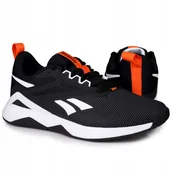 Sneakersy damskie - Buty sneakersy damskie sportowe Reebok Nanoflex Tr 2.0 HR0415 - miniaturka - grafika 1