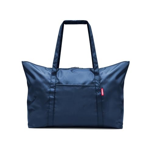 reisenthel Mini Maxi Travelbag Drak Blue - składana torba podróżna, praktyczna i kompaktowa, bardzo lekka i wytrzymała, ciemnoniebieski, jeden rozmiar, sport