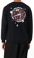 Bluzy męskie - bluza męska SANTA CRUZ ROSKOPP DESTRUCT DOT CREW BLACK - miniaturka - grafika 1