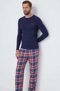 Piżamy męskie - Polo Ralph Lauren piżama męska wzorzysta - miniaturka - grafika 1
