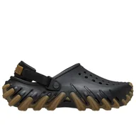 Klapki i japonki męskie - Klapki unisex Crocs Echo Gum RO Clog 211675-001 - czarne - miniaturka - grafika 1