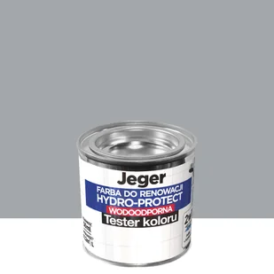 Tester farby do renowacji Hydro-Protect Stalowy 50 ml Jeger - Farby wewnętrzne - miniaturka - grafika 1