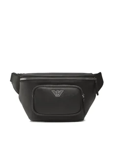 Emporio Armani Saszetka nerka Y4O238 Y138E 81072 Czarny - Nerki - miniaturka - grafika 1