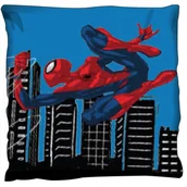 Kołdry i poduszki dla dzieci - Spiderman welurowa poduszka jasiek 40x40cm - miniaturka - grafika 1