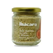 Sól - Sycylijska sól morska z kawą i cytryną, 300 g / Macara - miniaturka - grafika 1