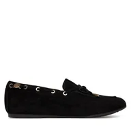 Mokasyny damskie - Mokasyny Guess FLPAIS SUE14 Czarny - miniaturka - grafika 1