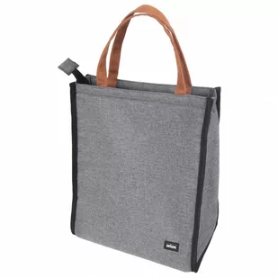 Torba termiczna szara 7 l kod: O-731422 - Torby termiczne - miniaturka - grafika 1