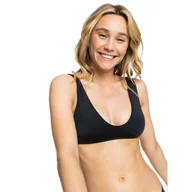 Stroje kąpielowe - Wydłużony trójkątny stanik bikini dla Kobiety BEACH CLASSICS Czarny - miniaturka - grafika 1