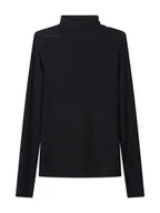 Koszulki sportowe damskie - Jeanne Baret Koszulka funkcyjna "Reunion" w kolorze czarnym - miniaturka - grafika 1