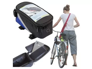 Torba rowerowa rower sakwa na telefon pokrowiec - Sakwy rowerowe - miniaturka - grafika 1