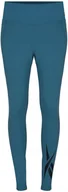 Legginsy - REEBOK - DAMSKIE LEGGINSY - LUX HR VECTOR TIGHT HS4773 niebieskie - miniaturka - grafika 1