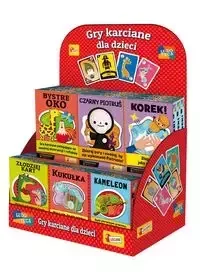 Lisciani Ludoteca. Gry karciane mix (18szt) - Gry karciane - miniaturka - grafika 1
