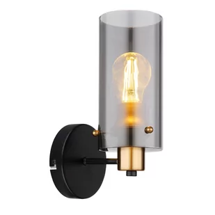 Globo Fanni 15564W kinkiet lampa ścienna 1x40W E27 dymiony/czarny - Lampy ścienne - miniaturka - grafika 1