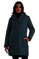 Płaszcze damskie - killtec Damski Parka/wodoodporny płaszcz z odpinanym kapturem Damen Funktionsparka, blaugrau, 44, 43284-000 - miniaturka - grafika 1