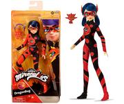 Lalki dla dziewczynek - Bandai Miraculous Miraculous Biedronka Biedrosmok i Kwamii Lalka z Akcesoriami 50010 0000046156 - miniaturka - grafika 1