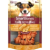 Przysmaki dla psów - Smartbones Smart Bones Peanut Butter Bones Mini 8szt. - przysmaki dla małych psów, z masłem orzechowym SMB-027200 - miniaturka - grafika 1