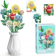 Klocki - Klocki techniczne Duży Bukiet kwiatów polnych + flakon 618 ele ZA5461 - miniaturka - grafika 1