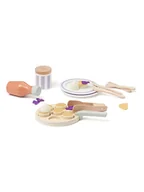 Zabawy w naśladowanie dorosłych - Kids Concept 20-częściowy zestaw śniadaniowy "Pancakes" - 2+ - miniaturka - grafika 1