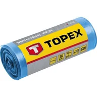 Akcesoria do urządzeń ogrodniczych - TOPEX Worki na odpady 120 L niebieskie 40 mic - miniaturka - grafika 1