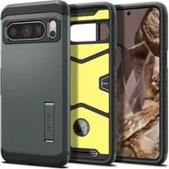 Etui i futerały do telefonów - Spigen Etui Tough Armor do Google Pixel 8 Pro, zielone - miniaturka - grafika 1