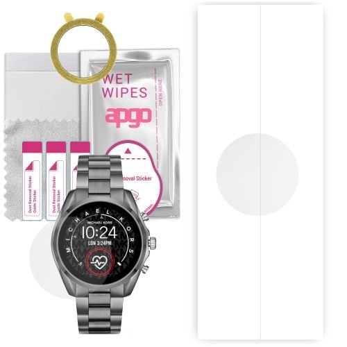 1x folia hydrożelowa ochronna do Michael Kors Bradshaw 20 - apgo Smartwatch Hydrogel Protection Ochrona na ekran smartwatcha