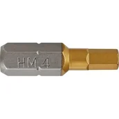 Klucze i nasadki - Graphite Końcówka wkrętakowa HEX2,5 25mm 1/4" 2szt. - 57H966 - miniaturka - grafika 1