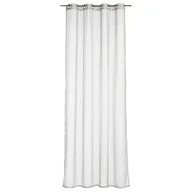 Firany - Firana na przelotkach Softy 140 x 260 cm szara Inspire - miniaturka - grafika 1