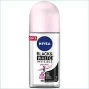 Dezodoranty i antyperspiranty dla kobiet - Nivea Black&White Original Antyperspirant roll-on 50 ml - miniaturka - grafika 1
