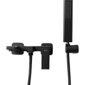 Baterie wannowe i prysznicowe - Rea wannowa Fenix BLACK czarna B3310 - miniaturka - grafika 1