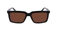 Okulary przeciwsłoneczne - Calvin Klein Okulary przeciwsłoneczne, 001 czarny, rozmiar uniwersalny - miniaturka - grafika 1