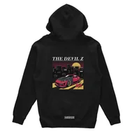 Odzież do sportów motorowych - Czarna bluza z kapturem NISSAN 350Z-XXL - miniaturka - grafika 1