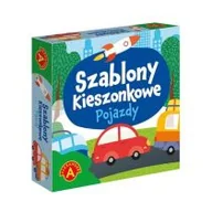 Zabawki kreatywne - Alexander Szablony kieszonkowe Pojazdy 5_784685 - miniaturka - grafika 1
