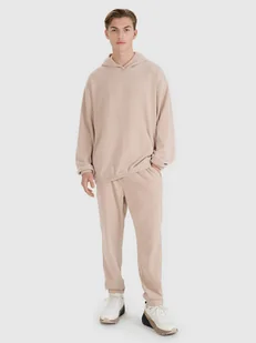 4F Spodnie dresowe joggery męskie - beżowe L - Spodnie sportowe męskie 4F Spodnie dresowe joggery męskie - beżowe L - Spodnie sportowe męskie - miniaturka - grafika 1