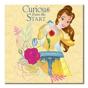 Obrazy i zdjęcia - Pyramid Posters Beauty And The Beast Curious - obraz na płótnie 40x40 WDC95812 - miniaturka - grafika 1