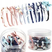 Ozdoby do włosów - Zestaw Gumek Do Włosów Spinki Ozdoby WZ5, 12 Szt. - miniaturka - grafika 1