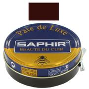 Środki do obuwia i ubrań - SAPHIR Pate de Luxe - Pasta do butów 50 ml MAHOŃ 09 - miniaturka - grafika 1
