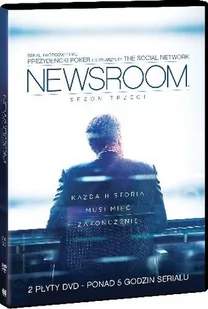 Newsroom Sezon 3 2 DVD) Płyta DVD) - Pozostałe filmy DVD - miniaturka - grafika 1