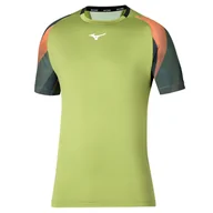 Koszulki sportowe męskie - Koszulka męska Mizuno  Release Shadow Tee Callista Green L - miniaturka - grafika 1